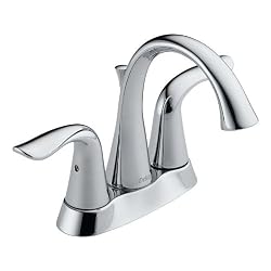 Delta Lahara 2538 Two Handle Centerset Lavatory Faucet, Chrome