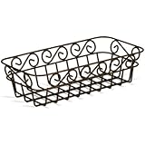 Spectrum Diversified 39126 Scroll Bread Basket, Hammered Bronze Finish