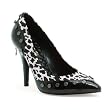 3 Inch Sexy High Heel Shoes Studded Animal Print Shoes Classic Pumps