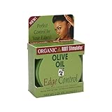 Organic R/s Root Stimulator Olive Oil Edge Control Hair Gel, 2.25 Ounce (Pack of 2)