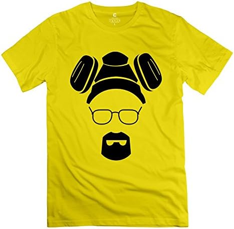 RAFA Men's Breaking Heisenberg Walter White Logo T-shirt