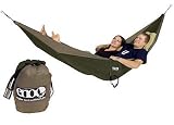 DoubleNest Hammock w/IS DoubleNest Hammock w/Insect Shield-Khaki/Olive Md: ISD009
