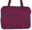 Fully Enclosed Pet Carrier - Classic Clausal - Berry Quilted