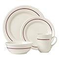 Niagara Dinnerware Collection - Red Stripe