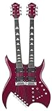 BC Rich Double Neck Bich Electric Guitar + Hs Case