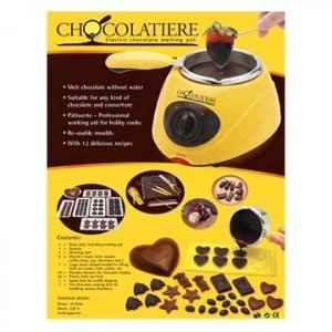 Chocolatiere Electric Chocolate Maker Melting Pot by Choc_digi