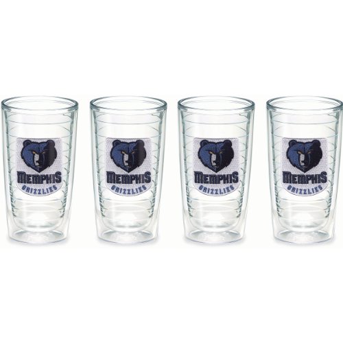 Tervis Tumbler Memphis Grizzlies 16Oz Insulated Tumbler - 4 Pack