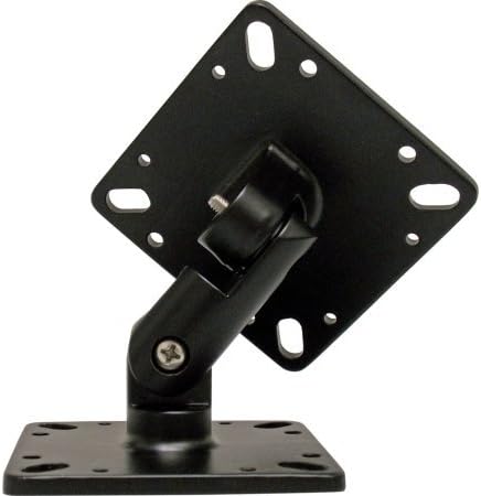 Universal Articulating Antenna Mount for Wireless and Wifi | Indoor / Outdoor Adjustable Directional Mounting for Poles Walls and Ceilings (Black)