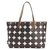Dwellstudio Madison Diaper Bag, Chocolate Dots