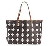Dwellstudio Madison Diaper Bag, Chocolate Dots