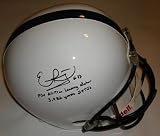 Evan Royster Signed Penn State Full Size Helmet Inscribed Full Stats W/coa Rare