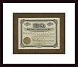 Art Poster Wood Framed Print - Signal and Train Control - Artist: Vision Studio- Poster Size: 13 X 19