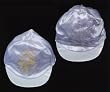 Baptism Hat with Gold or Silver Lettering, in Spanish