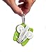Grapperz Earbud Holder / Protector / Cord Wrapper - Green