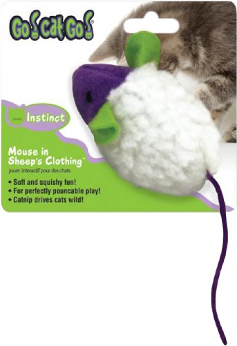 41VhCLXC9uL Go Cat Go Cat Toy, Mouse in Sheeps Clothing