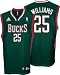 Mo Williams Milwaukee Bucks Green Replica Adidas NBA Jersey