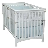 Child Craft Falls Village Stationary Crib, White