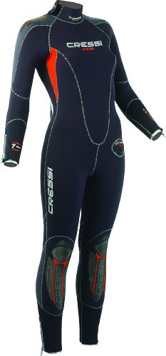 CRESSI Damen Tauchanzug 7mm Lontra HF 100% High Stretch, schwarz, I-XS-36 Preisvergleich
