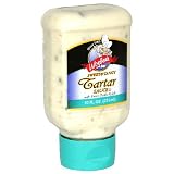 Woeber s Sweet & Tangy Tartar Sauce with Sweet Pickle Relish, 10-Ounce Bottles (Pack of 6)