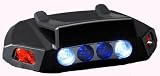 MasterVision 308G3BLK 6 LED Rechargable Cap Light Black