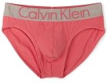 Calvin Klein Men's Steel Micro-Hip Brief,Watermelon (R75),Large