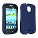 SAMSUNG GALAXY S RELAY 4G D3O TEXTURED GEL SKIN, BLUE