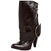 Naughty Monkey Women's Not A Square  Bootie,Chocolate,8 M