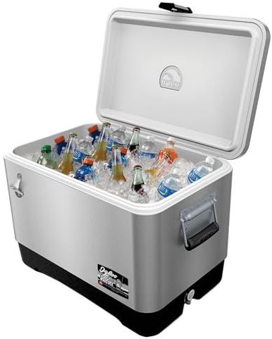 54qt Stainless Steel Cooler Outdoor Indoor Home Restaurant