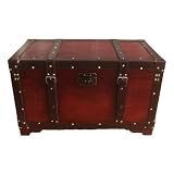 Buyers Choice Phat Tommy Trunk Retro Decorative Steamer Trunk