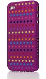 Ai-Style Series iPhone4 ケース 【Ai4-S-Dot-PL】(パープル) 替玉7色付 Ai-Style Series iPhone4 ケース 【Ai4-S-Dot-PL】(パープル) 替玉7色付