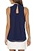 Eliacher Women's Casual Sexy Sleeveless Chiffon Blouse Summer Tops 8140 (M, 1)