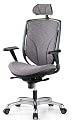 MaiChair High Back Chair with Adjustable Arms, Grey