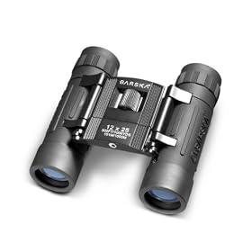 Barska Lucid 12x25 Compact Binocular (Black) by 