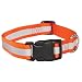 Kitchen & Housewares : 26 INCH - ORANGE - Reflective Stripe Safety Dog Collar