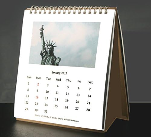 2017 Calendar New York City