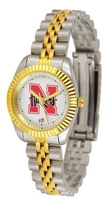 Nebraska Cornhuskers Suntime Ladies Executive Watch - NCAA College Athletics Nebraska Cornhuskers Suntime Ladies Executive Watch - NCAA College Athletics
