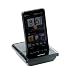 Dockingstation f�r HTC HD2 mit zus�tzlichem Ladefach f�r 2. Akku und Audio-Out