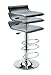 Vinyl Bar Stool W/ Adjustable Height Air Lift & Swivel (2002 Black)