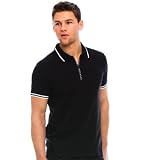 Armani Exchange Zip Tape Polo