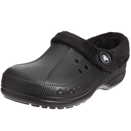 crocs Men's Blitzen Polar Open Heel Clog, Polar Fleece Liner And Collar