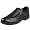 Black Calf/Black Fabric