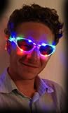 Lunettes lumineuses Nova LED Multi couleurs - Idéal pour vos soirées