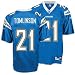 LaDainian Tomlinson Blue Reebok NFL Powder Premier San Diego Chargers Jersey - XX-Large
