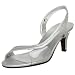 Annie  Women's Chester Sling,Silver,7 M