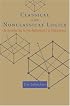 Classical and Nonclassical Logics: An Introduction to the Mathematics of Propositions