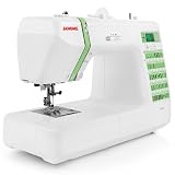 Janome DC2012 Decor Computerized Sewing Machine with 50 Built-In Stitches w/ Hard Case + Walking Foot + 1/4