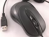 BTC M810PU 800 dpi Stylish USB Optical Desktop Mouse - Black