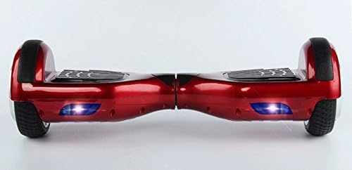 Unitedfive Two Wheels Smart Self Balancing Scooters Drifting Board Electric Personal Transporter-outdoor Sports Kids Adult Transporter with LED Light (Red)