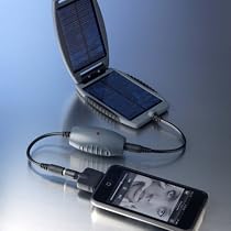 Powertraveller SM-GREY Gray Solarmonkey Solar Power Charger with Solarnut for your Cell Phone, iPod, PDA, MP3 Player and Many Other Digital Devices!