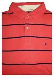 Men's Tommy Hilfiger Polo Shirt Striped Several Sizes Available